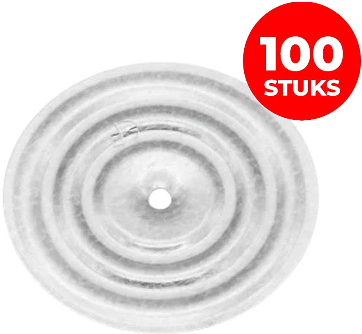 Eurofast drukverdeelplaat Ø70 mm - 100 stuks