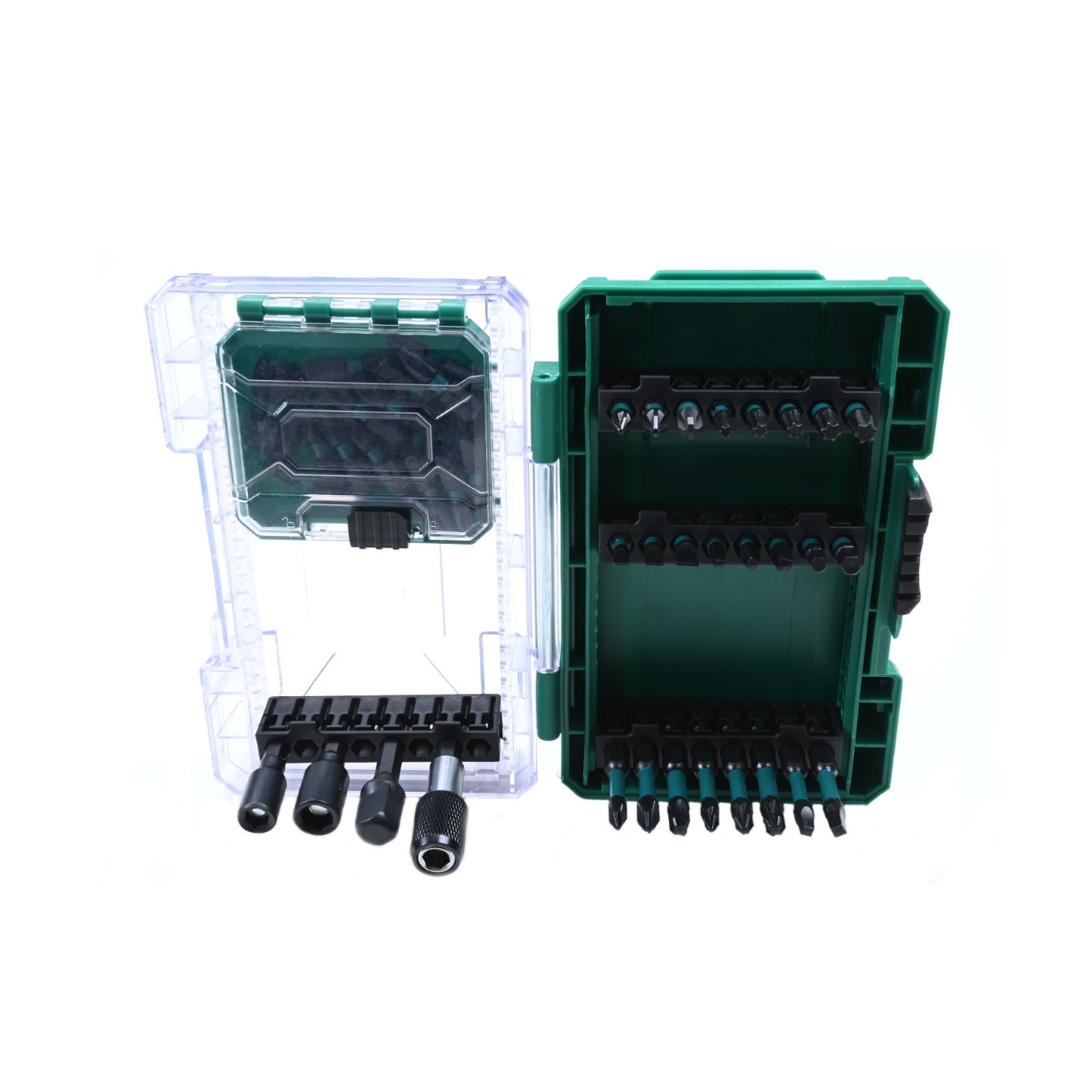 Bitset 32-delig – Torx, Philips, Pozidriv, Inbus & Meer – Met Magnetische Doppen & Bithouder