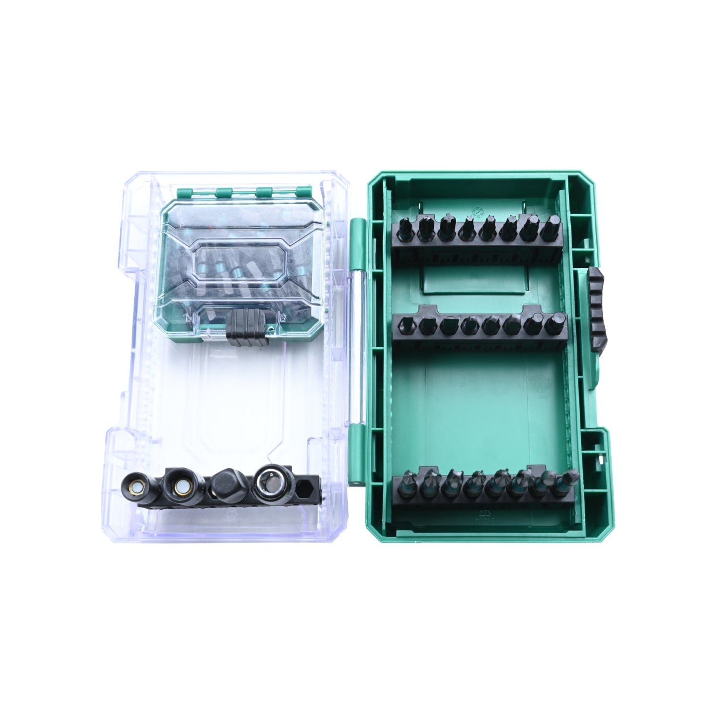Bitset 32-delig – Torx, Philips, Pozidriv, Inbus & Meer – Met Magnetische Doppen & Bithouder