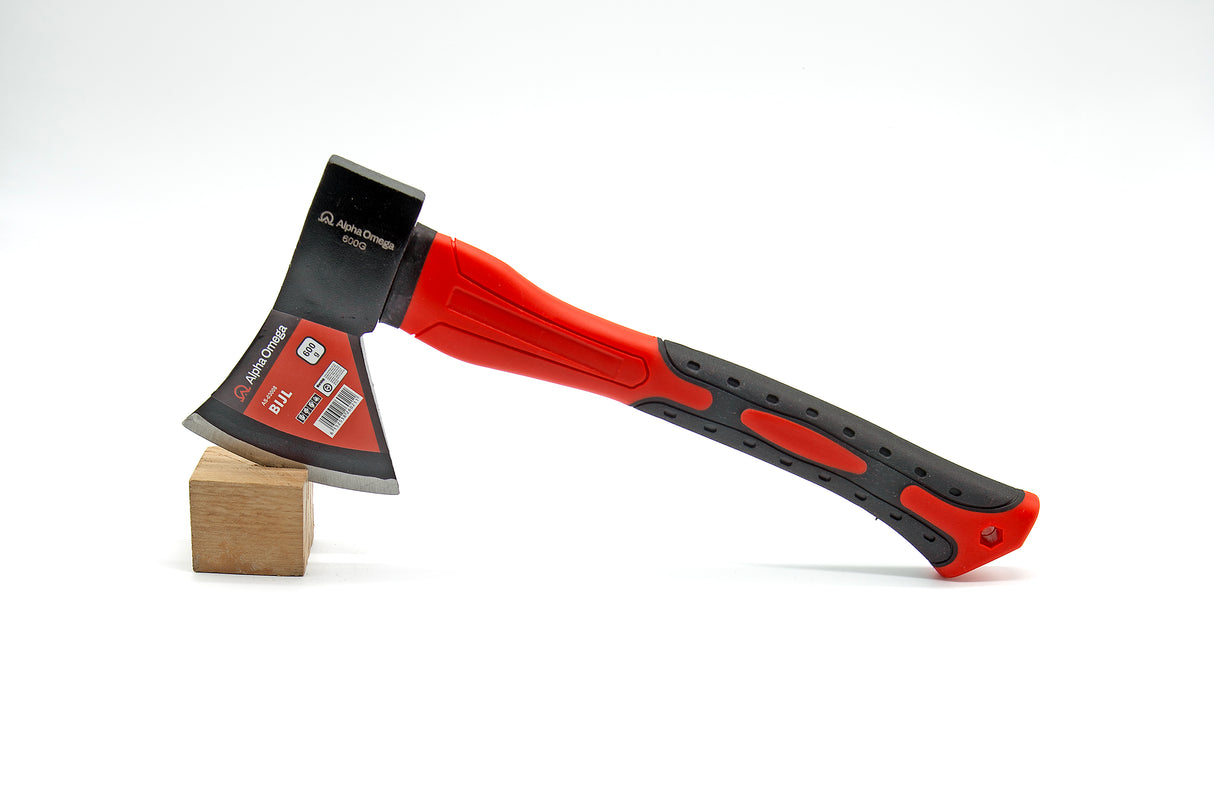 Alpha Omega® - Handbijl 600 gram - Anti Slip Handgreep