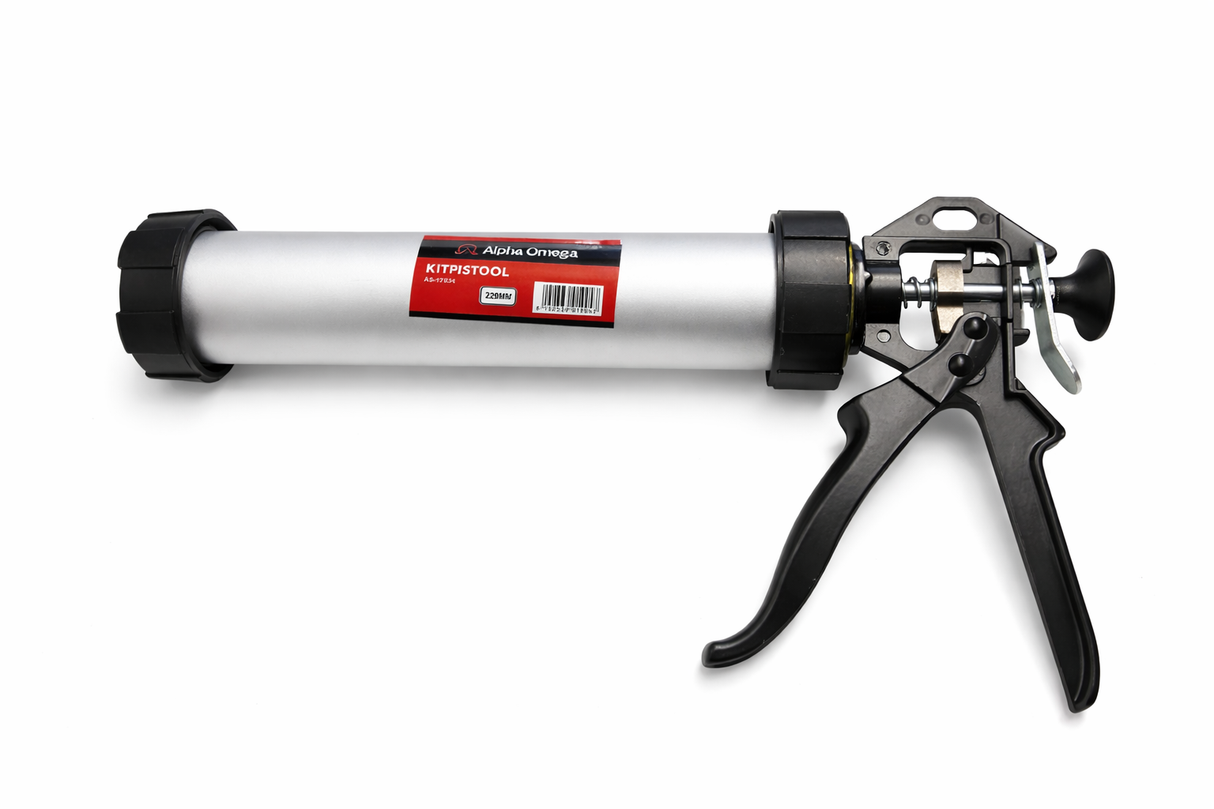 Alpha Omega Kitpistool – Robuust Metalen Frame voor Universele Kitkokers