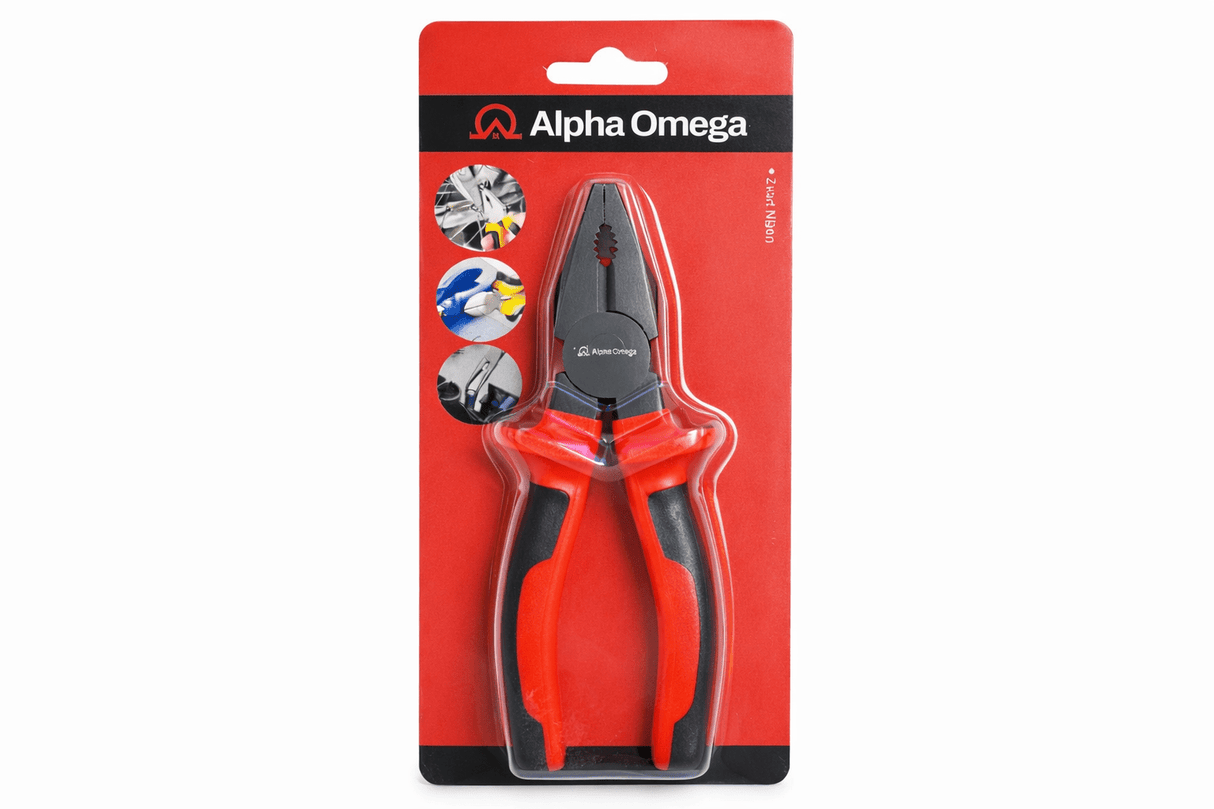 Alpha Omega 3 - Delige Tangenset – Combinatietang, Zijkniptang & Langbektang 160 mm - Dakdeals