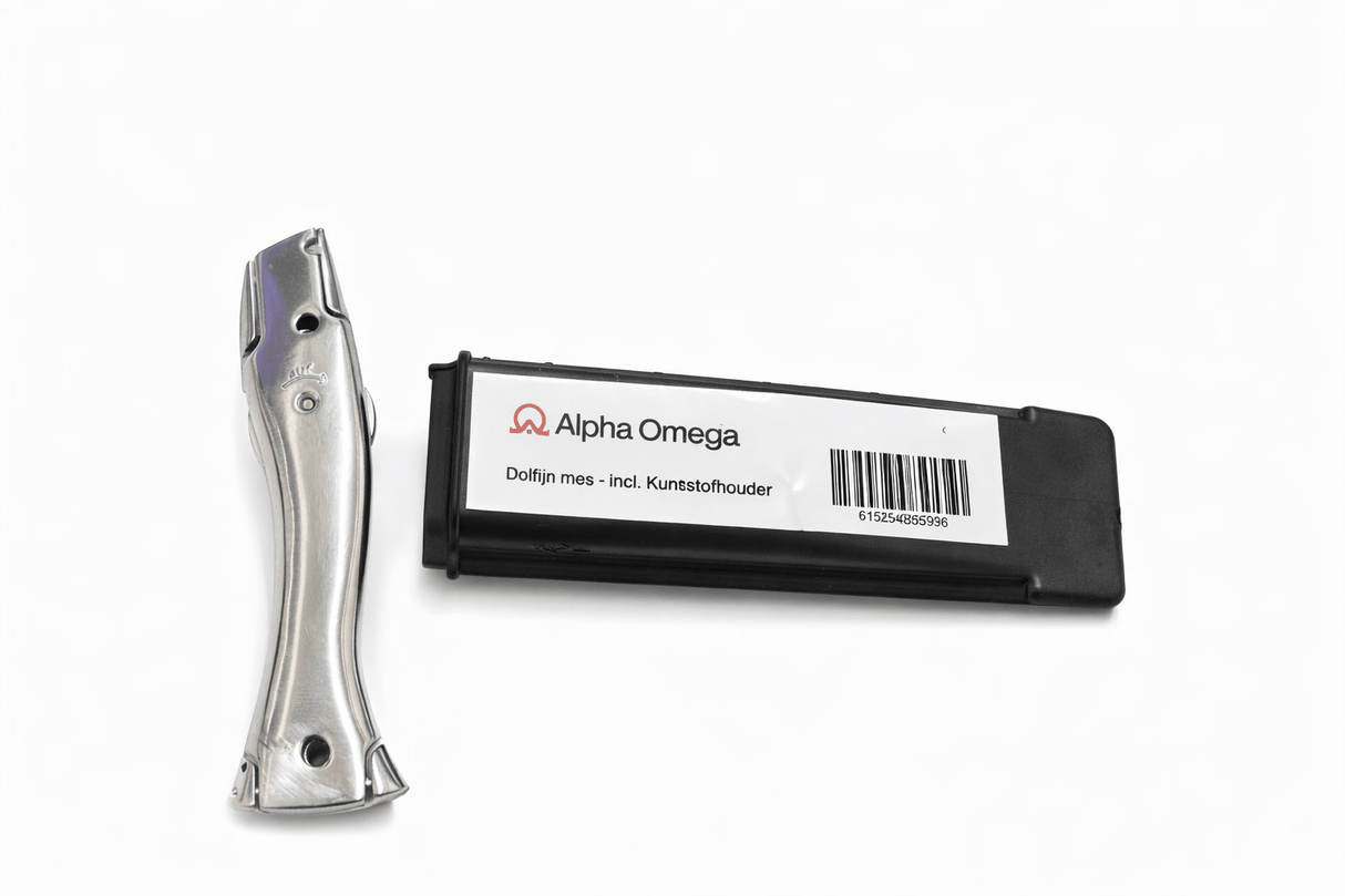 Alpha Omega Professioneel Dolfijnmes – Universeel Mes voor Folie, Dakbedekking & Snijwerk - Dakdeals