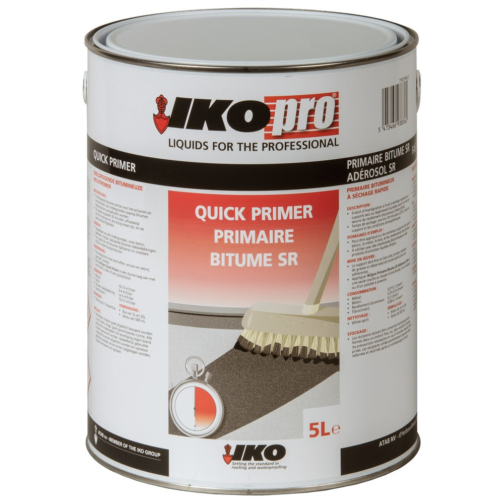 IKOpro - Bitumen Quick Primer - 5 liter blik