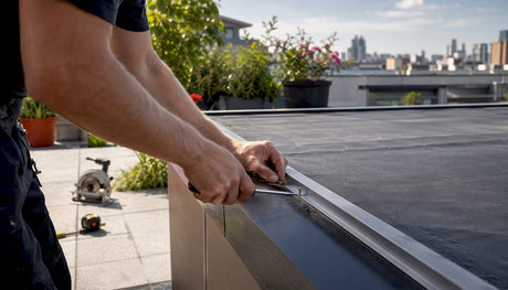 Daktrim monteren op EPDM: stap-voor-stap gids - Dakdeals