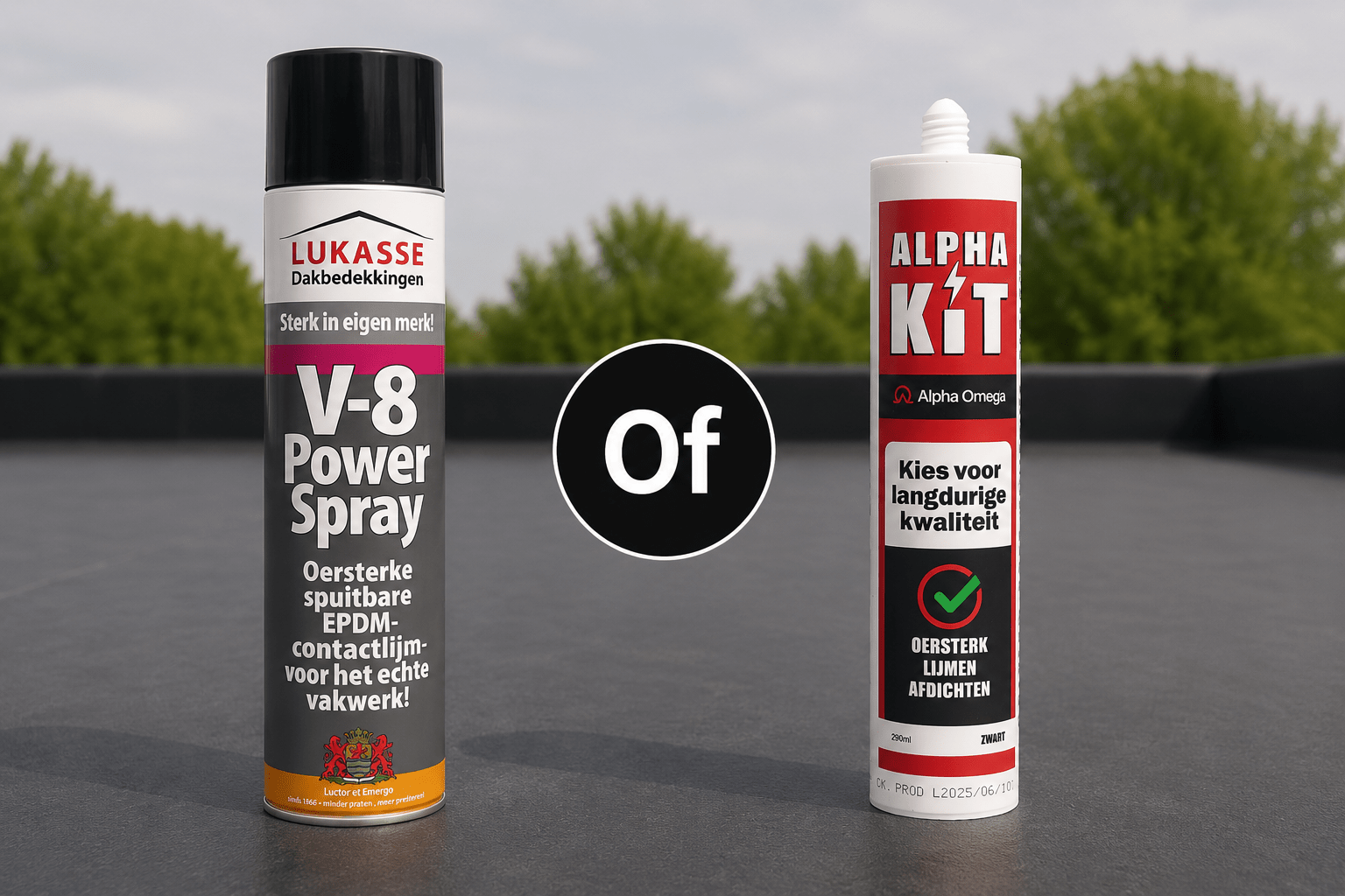 EPDM kit of contactlijm: wat gebruik je wanneer? - Dakdeals