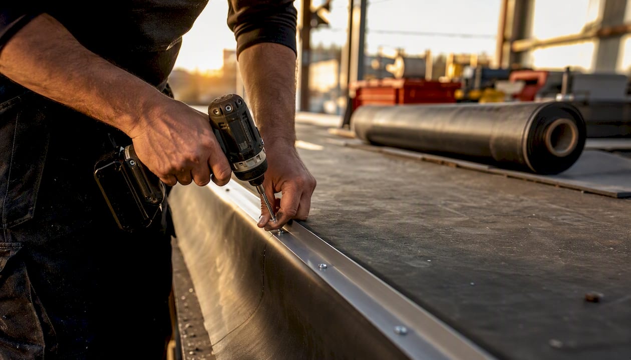 EPDM randafwerking: de juiste daktrim kiezen en monteren - Dakdeals