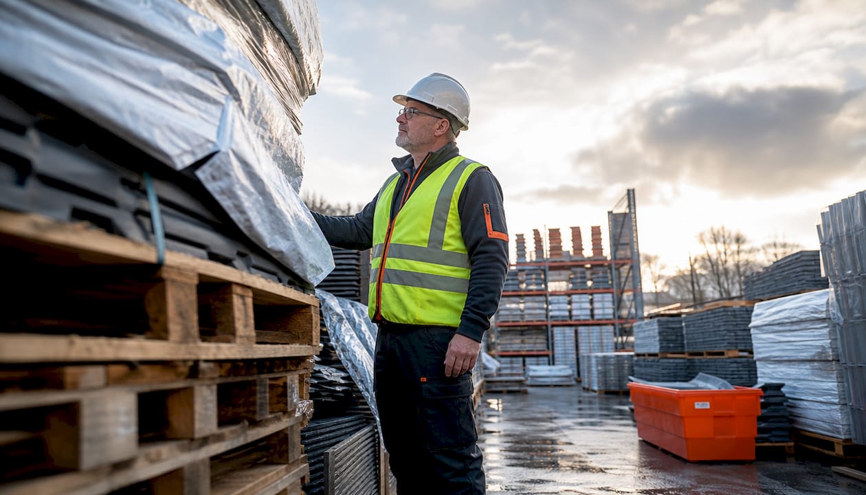Opslagvereisten dakmaterialen bouwplaats: praktische gids - Dakdeals