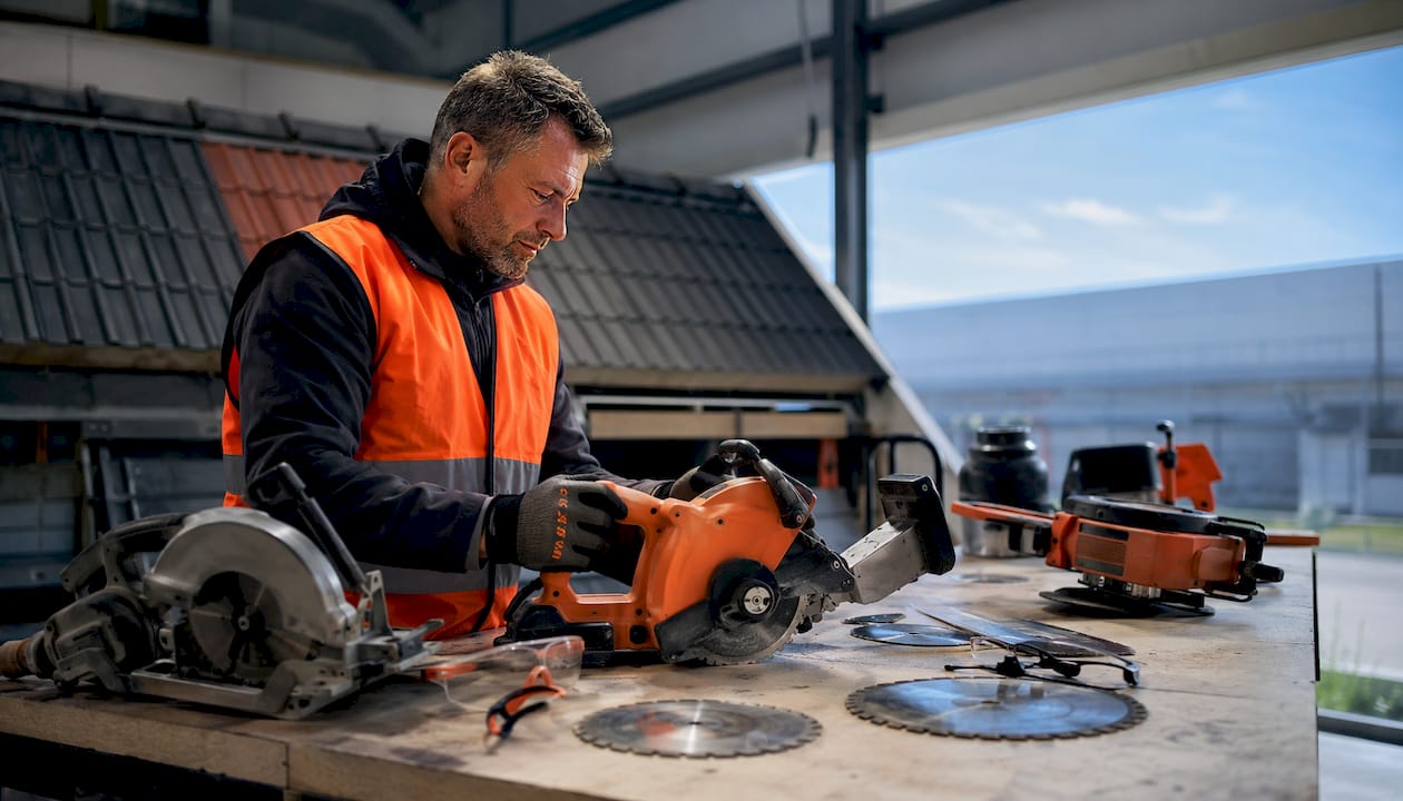 Soorten daksnijmachines en zaagbladen: de juiste keuze - Dakdeals