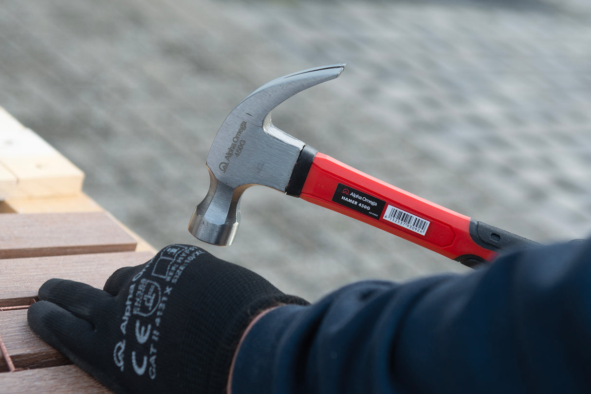 Alpha Omega® - Klauwhamer - 450 gram - Anti Slip Handgreep