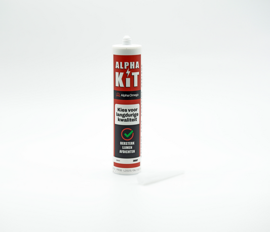 Alpha Omega® - Alpha Kit EPDM - Oersterk Verlijmen en Afdichten - Zwart