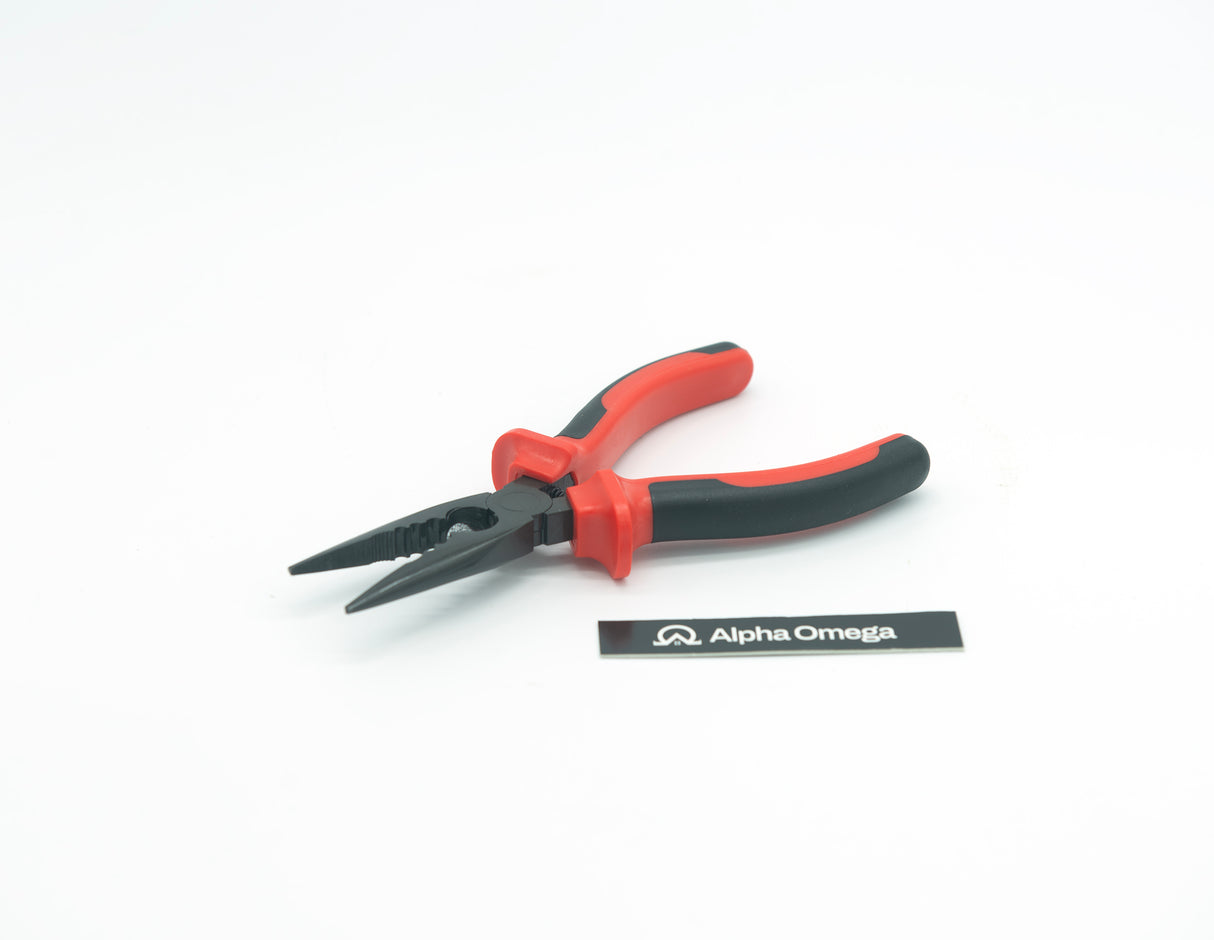 Alpha Omega® - 3-delige Tangenset - Combinatietang 160 mm - Zijkniptang 160 mm - Langbektang 160 mm