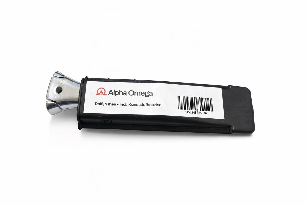 Alpha Omega Professioneel Dolfijnmes voor Snijwerk incl. kunststofhouder