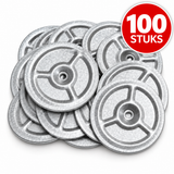 Alpha Omega Drukverdeelplaatjes 70 mm – 0,7 mm – 100 stuks