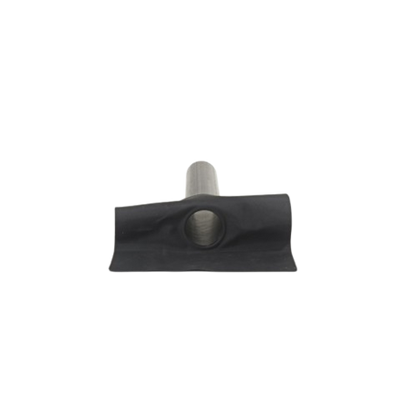 EPDM dakafvoer onderuitloop - 50 cm lang