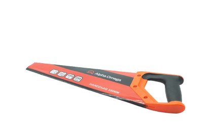 Alpha Omega® - Handzaag 350 mm - 7 TPI - Comfortabele Soft Grip - Voor Hout en Kunststof