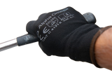 Alpha Omega - Gants PU-Flex - Lot de 10 - Noir