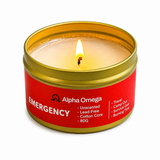 Alpha Omega Noodkaarsen 4 Stuks – 80 g per Stuk – Geurloze Overlevingskaarsen