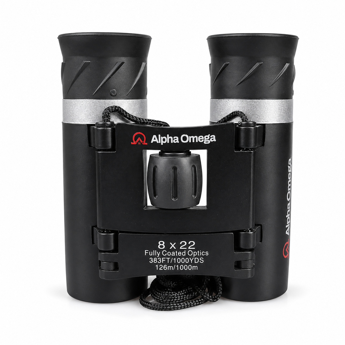 Alpha Omega Verrekijker 8x22 Compact - HD Optische Glazen Lenzen - Inclusief Draagtas & Nekkoord - Verrekijker voor Vogels Spotten, Reizen, Wandelen & Concerten