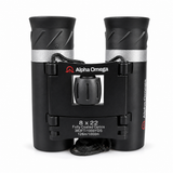 Alpha Omega Verrekijker 8x22 Compact - HD Optische Glazen Lenzen - Inclusief Draagtas & Nekkoord - Verrekijker voor Vogels Spotten, Reizen, Wandelen & Concerten