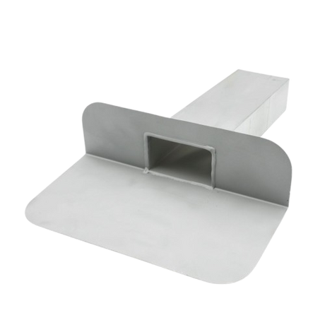 Aluminium dakafvoer stadsuitloop