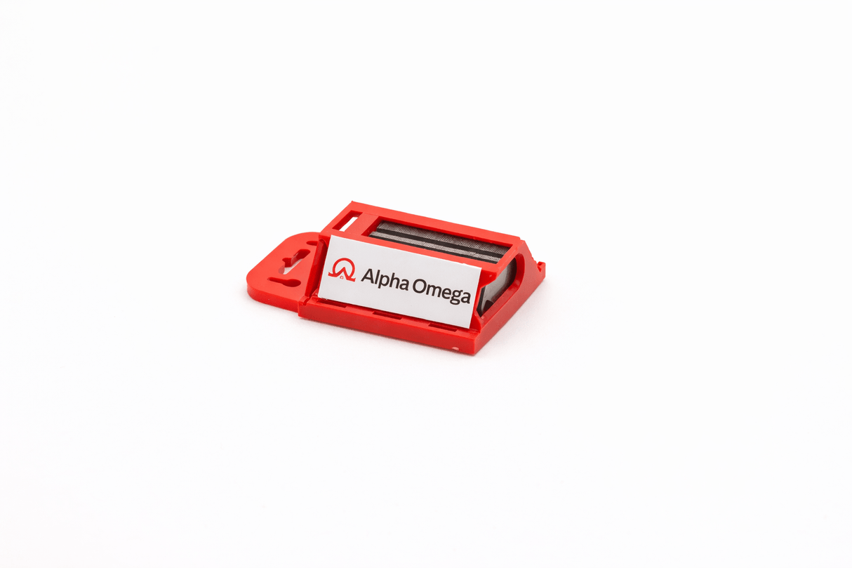 Alpha Omega Haakmesjes Set 100 Stuks – Professionele Reservemesjes met Opbergdoos - Dakdeals