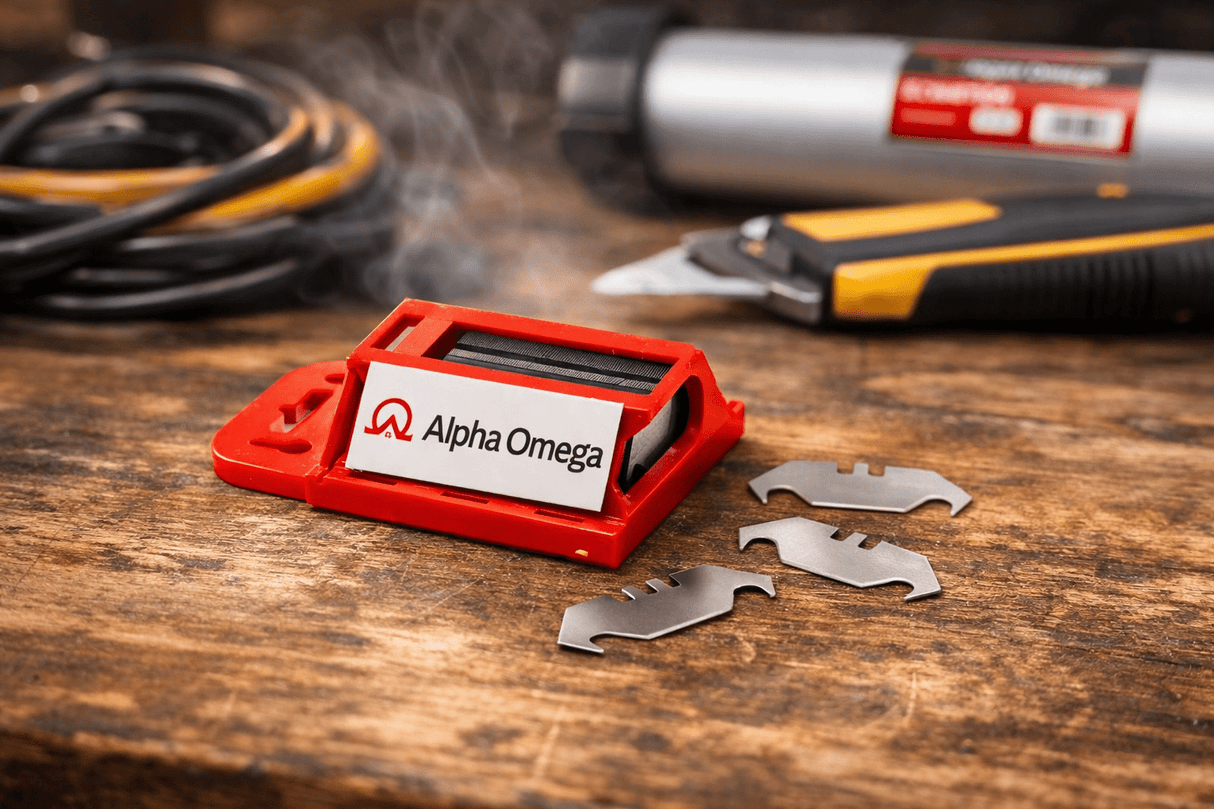Alpha Omega Haakmesjes Set 100 Stuks – Professionele Reservemesjes met Opbergdoos - Dakdeals