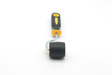 Alpha Omega Rubberen EPDM Aandrukroller 45 mm – Zachte Roller voor Dakfolie & Schadevrij Aandrukken - Dakdeals