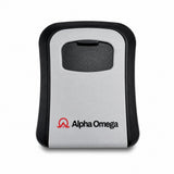 Alpha Omega Sleutelkluisje voor Buiten en Binnen - Sleutelkastje met 4-Cijferig Cijferslot - Weerbestendig - Wandmontage - Inclusief Bevestigingsmateriaal - Dakdeals