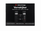 Alpha Omega Verrekijker 8x22 Compact - HD Optische Glazen Lenzen - Inclusief Draagtas & Nekkoord - Verrekijker voor Vogels Spotten, Reizen, Wandelen & Concerten - Dakdeals