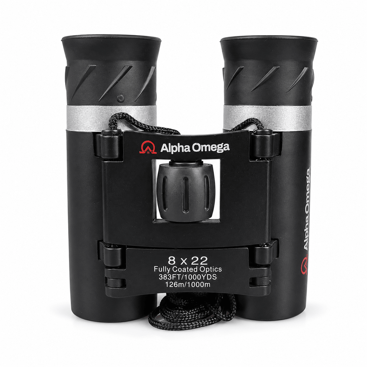 Alpha Omega Verrekijker 8x22 Compact - HD Optische Glazen Lenzen - Inclusief Draagtas & Nekkoord - Verrekijker voor Vogels Spotten, Reizen, Wandelen & Concerten - Dakdeals