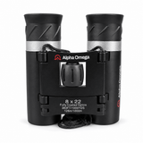 Alpha Omega Verrekijker 8x22 Compact - HD Optische Glazen Lenzen - Inclusief Draagtas & Nekkoord - Verrekijker voor Vogels Spotten, Reizen, Wandelen & Concerten - Dakdeals