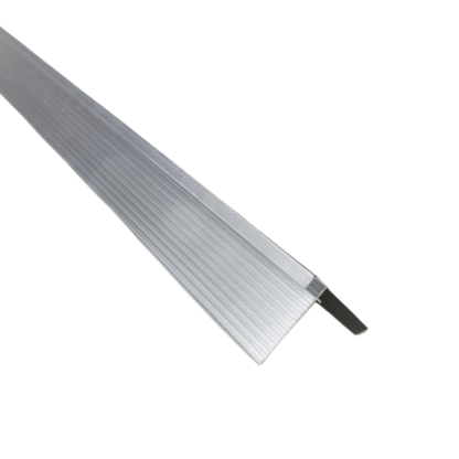 Aluminium daktrim blank -  lengte 2,5 m1