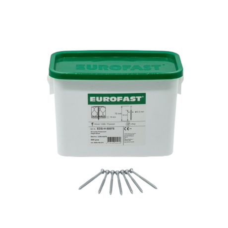 Dakschroef hout - doos 500 st.