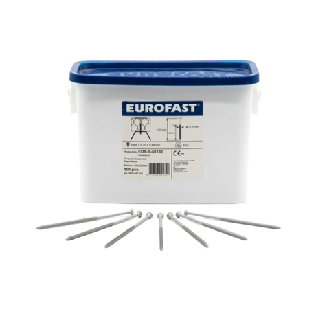 Dakschroef staal - doos 500 st.