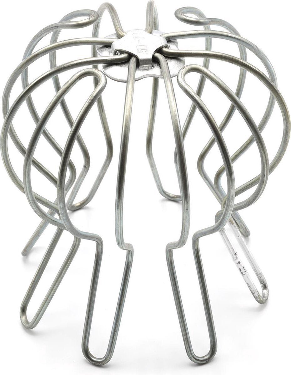 Stalen Boldraadrooster 80 - 100 mm – Gegalvaniseerde Dakgootbeschermer & Bladvanger - Dakdeals