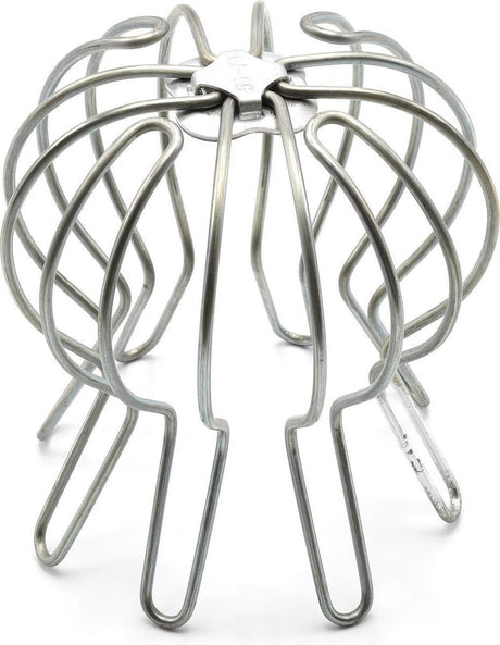 Stalen Boldraadrooster 80 - 100 mm – Gegalvaniseerde Dakgootbeschermer & Bladvanger - Dakdeals