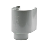PVC vergaarbak 100 mm Grijs/Wit