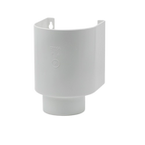 PVC vergaarbak 100 mm Grijs/Wit 2